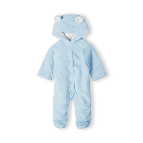 OVERAL KOJENECKÝ ZIMNÍ CHLUPATÝ, MINOTI, BABYPREM 31, MODRÁ