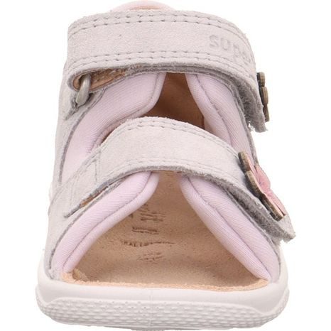 SANDALE PENTRU FETE POLLY LIGHT GREY/PINK SUPERFIT 1-600098-2500