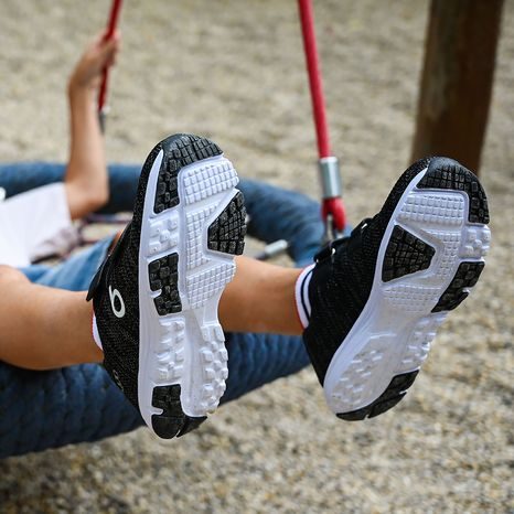 DĚTSKÉ SPORTOVNÍ OBUV TEMPE , BUGGA, B00177-10, ČERNÁ