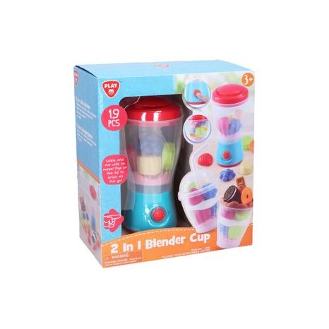DĚTSKÝ MIXÉR 2V1 PLAYGO 21 CM SE SVĚTELNÝMI EFEKTY A DOPLŇKY