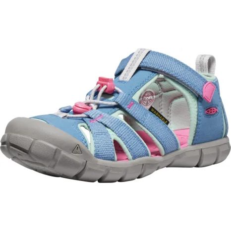 DÍVČÍ SANDÁLY SEACAMP II CNX CORONET  BLUE/HOT PINK, KEEN, 1028841/1028850