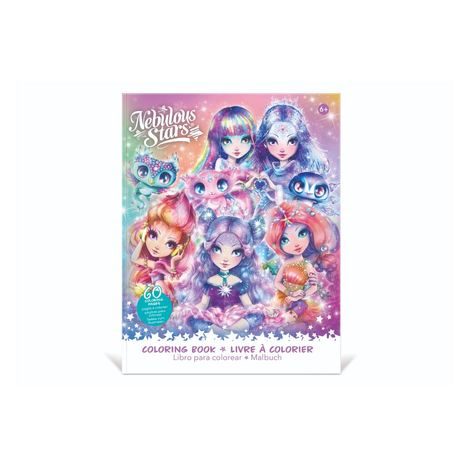 STELE NEBULOASE PAGINA DE COLORAT 22,5X28 CM, NEBULOUS STARS, W037858