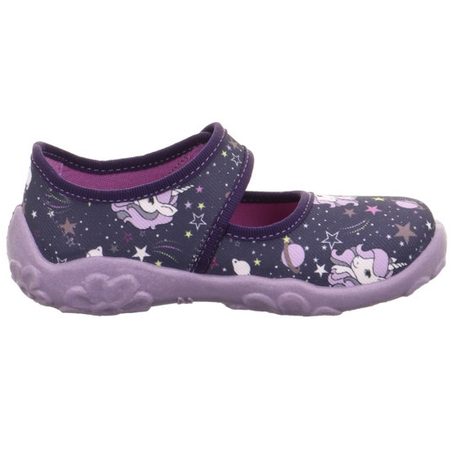 LÁNY PAPUCS BONNY PURPLE/MULTICOLORED SUPERFIT 1-800283-8570