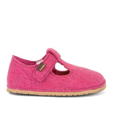 DÍVČÍ BAREFOOT BAČKORY FLEXY WOOLY FUXIA; FRODDO; G1700378-6