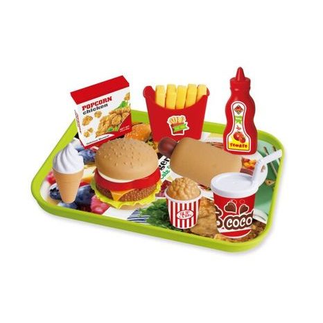 FAST FOOD SNACKEK TÁLCÁVAL - CSEH CSOMAGOLÁS, WIKY, W021466