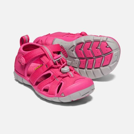 GYERMEK SZANDÁL SEACAMP II CNX K HOT PINK, KEEN, 1020679, RÓZSASZÍN
