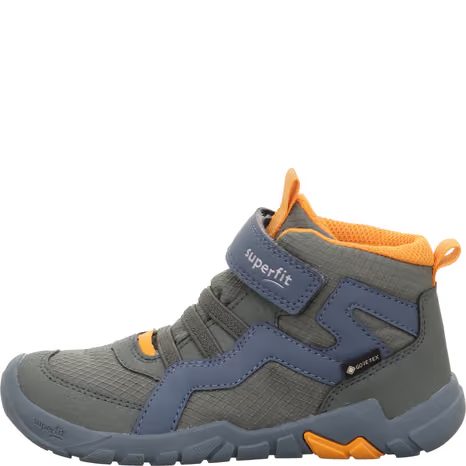 ÎNCĂLȚĂMINTE BAREFOOT PENTRU COPII, ALL-SEASON, SUPERFIT TRACE GTX GREEN/ORANGE 1-006034-7010