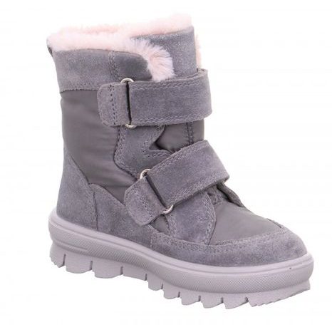 DÍVČÍ ZIMNÍ BOTY FLAVIA GTX, SUPERFIT, 1-000218-2500, ŠEDÁ