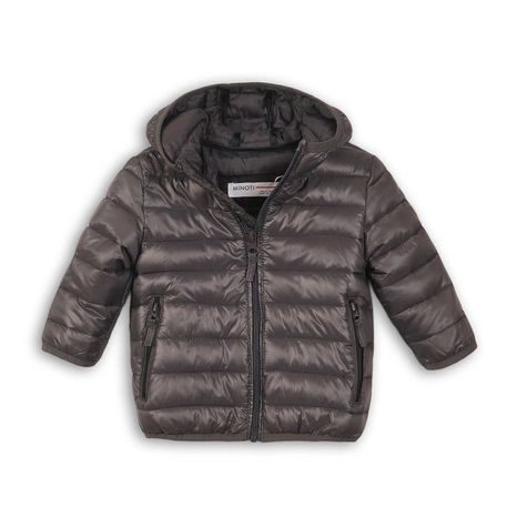 Jacket Boy Winter Puffa, Minoti, Kid 10, Szürke