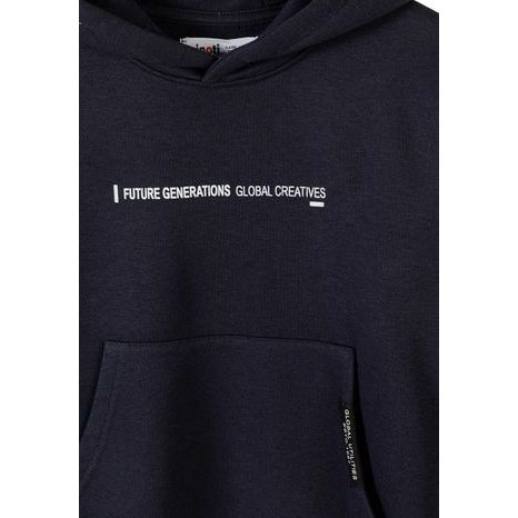 CHLAPČENSKÁ TEPLÁKOVÁ SÚPRAVA MINOTI 29FLEECE260 ČIERNA