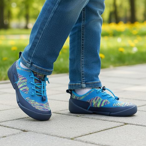 CHLAPČENSKÉ BAREFOOT TENISKY VENTO BLUE/TURQUOISE SUPERFIT 1-008202-8000