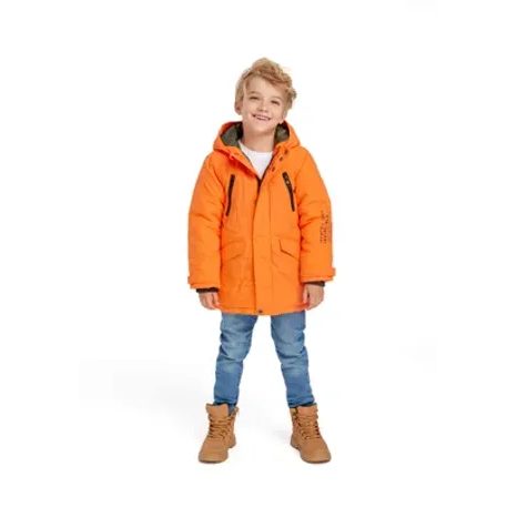 PALTON PENTRU BĂIEȚI PARKA, MINOTI, BLAZER 2, PORTOCALIU