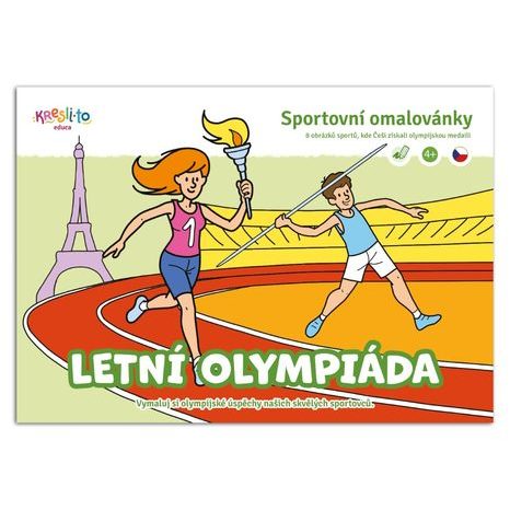 Jocurile Olimpice de vară - Carte de colorat sport A5, Imagu, W037125