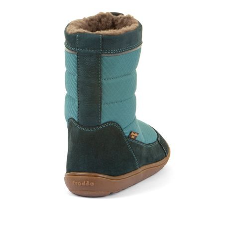 DĚTSKÉ ZIMNÍ BAREFOOT SNĚHULE UP TEX SNOW WOOL PETROLEUM G3160249-3