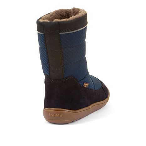 DĚTSKÉ ZIMNÍ BAREFOOT SNĚHULE UP TEX SNOW WOOL DARK BLUE  G3160249-1