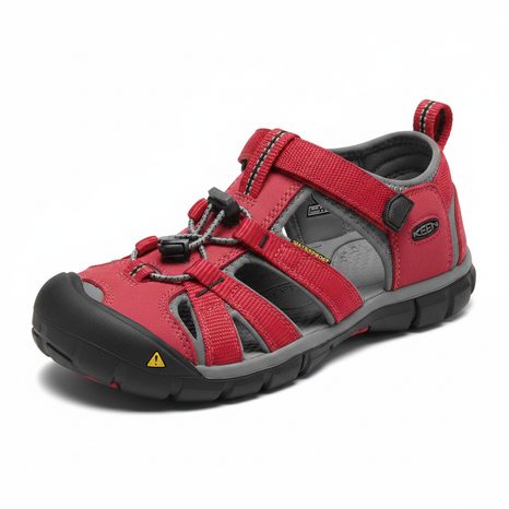 GYEREK SZANDÁL SEACAMP II CNX, RACING RED/GARGOYLE, KEEN, 1014470, RED