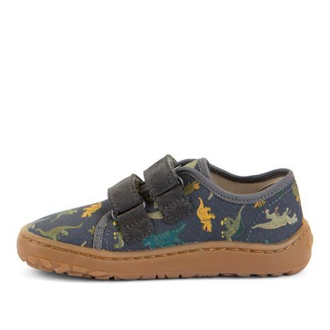 CHLAPČENSKÉ PLÁTENÉ BAREFOOT TENISKY CANVAS GREY+ FRODDO G1700440-31
