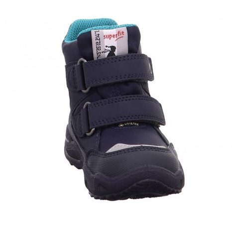 GHETE DE IARNA BAIETI GLACIER GTX, SUPERFIT, 1-009221-8000, ALBASTRU INCHIS
