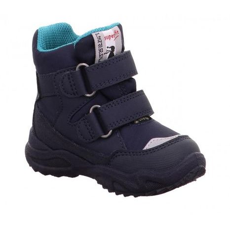 GHETE DE IARNA BAIETI GLACIER GTX, SUPERFIT, 1-009221-8000, ALBASTRU INCHIS