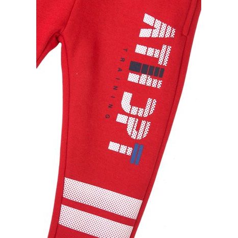 TEPLÁKY CHLAPECKÉ, MINOTI, 7BFJOG 3, ČERVENÁ