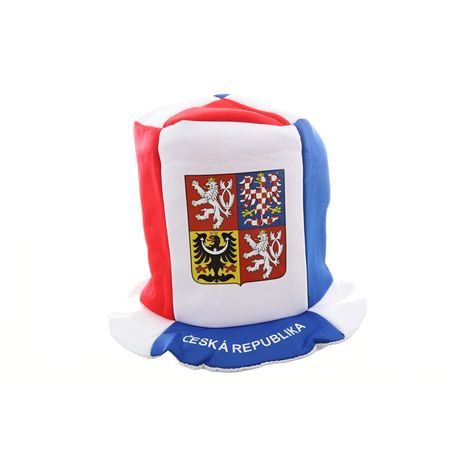 FANDÍCÍ SET ČESKÁ REPUBLIKA - KLOBOUK