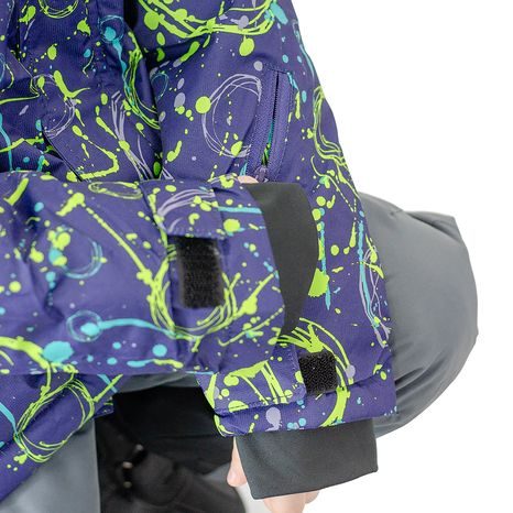 CHLAPECKÁ BUNDA LYŽAŘSKÁ ZIMNÍ LUMUN PIDILIDI, PD1148-04, MODRÁ