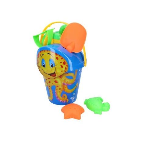 SET PENTRU NISIP 7 BUC, 22 CM, 3 TIPURI, WIKY, W117197