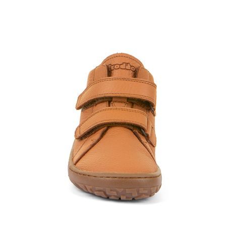 DĚTSKÉ KOTNÍKOVÉ BAREFOOT BOTY AUTUMN COGNAC FRODDO G3110263-2