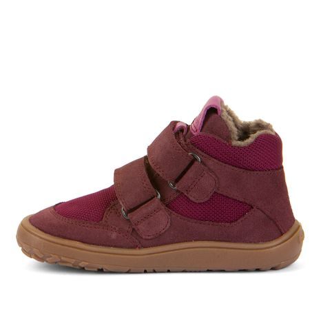 DÍVČÍ ZIMNÍ BAREFOOT BOTY TEX WOOL BORDEAUX FRODDO G3110266-7W