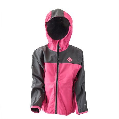 BUNDA SOFTSHELLOVÁ OUTDOOROVÁ, PIDILIDI, PD1113-03, RŮŽOVÁ