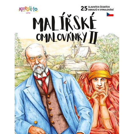 Malířské omalovánky II. - 25 českých umělců, Kresli.to, W025050