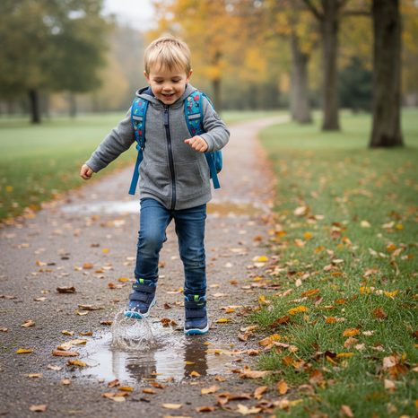 BĂIEȚI PANTOFI ALL-SEASON COOPER ALBASTRU/VERDE DESCHIS GORE-TEX, SUPERFIT,1-006407-8000