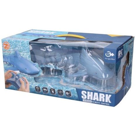 FEHÉR RC CÁPA VÍZHEZ 35 CM - CSEH CSOMAGOLÁS, WIKY RC, W012528