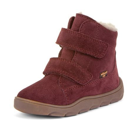 DÍVČÍ ZIMNÍ BAREFOOT BOTY ZERU TEX FURRY BORDEAUX FRODDO G2110151-4