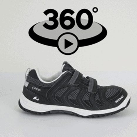 DĚTSKÉ CELOROČNÍ BOTY CASCADE II MID GTX, VIKING, 3-46500-203, ČERNÁ