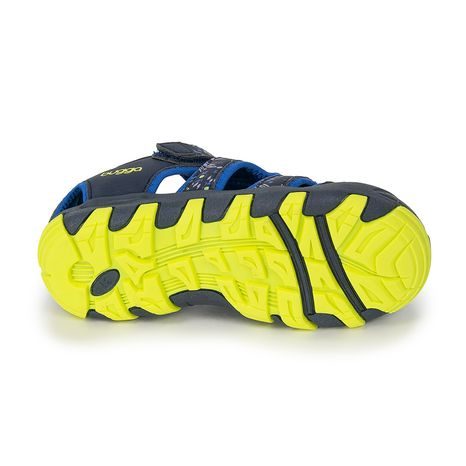 CHLAPECKÉ SANDÁLY BUGGA LUMA DARK BLUE/YELLOW - TMAVĚ MODRÉ