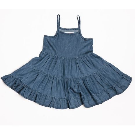 Šaty dievčenské: odľahčená džínsovina, Minoti, daydream 10, holka 