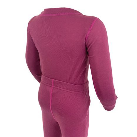 LENJERIE FUNCȚIONALĂ CU USCARE RAPIDĂ PENTRU FETE - SET TRICOU ȘI PANTALONI PD1174-01 FUCHSIA