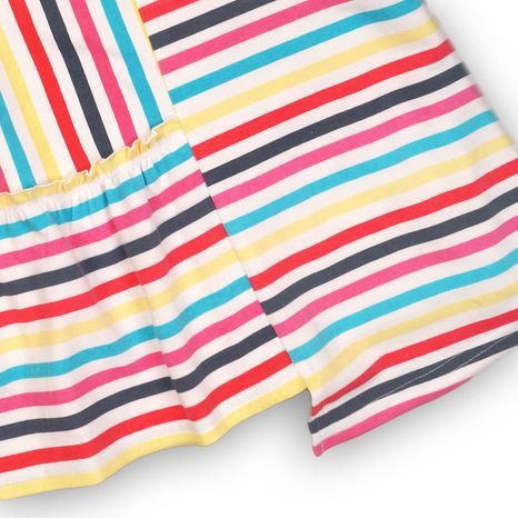 TUNIKA PRE DIEVČATÁ S KRÁTKYM RUKÁVOM, MINOTI, FUNHOUSE 7, DIEVČA