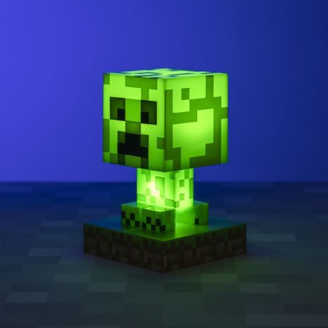 ICON LIGHT MINECRAFT - CREEPER LAMPIČKA, WIKY, W064608