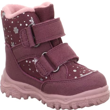 DIEVČENSKÉ ZIMNÉ TOPÁNKY HUSKY1 RED/PINK SUPERFIT 1-006045-5010