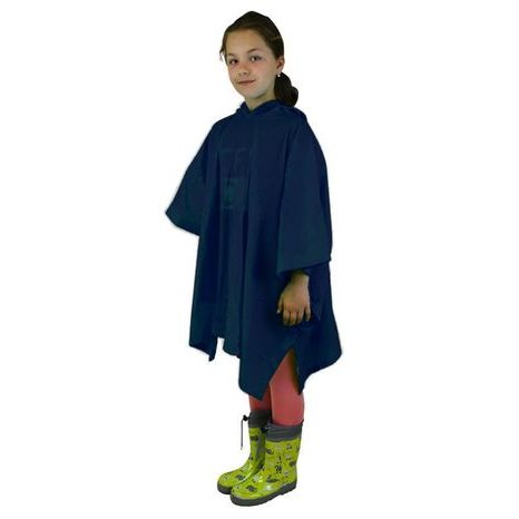poncho PVC neonová, Pidilidi, PL0066-04, modrá