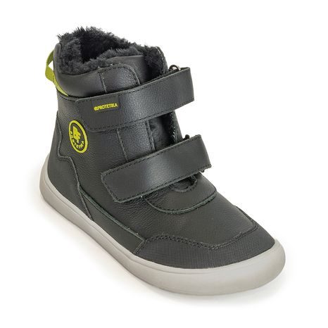 CHLAPECKÉ ZIMNÍ BOTY BAREFOOT TARIK NERO, PROTETIKA, ČERNÁ