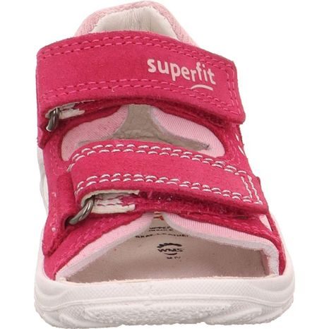 DÍVČÍ SANDÁLY FLOW  PINK/PINK SUPERFIT 1-000034-5500 RŮŽOVÁ