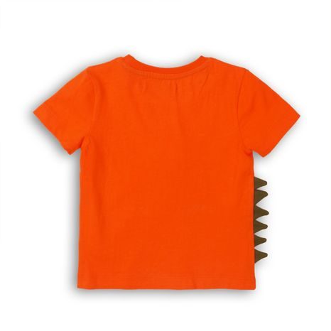 TRIČKO CHLAPECKÉ S KRÁTKÝM RUKÁVEM, MINOTI, LIZARD 1, ORANŽOVÁ