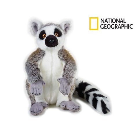 Animale din pădurea de ploaie 770757 Lemur 30 cm, National Geographic, W011604