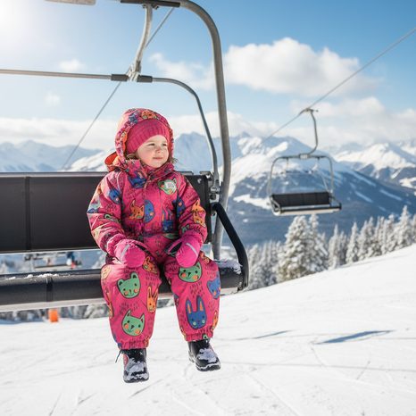 SALOPETE DE SCHI DE IARNĂ PENTRU FETE, PIDILIDI, PD1122-03, ROZ