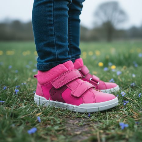 DÍVČÍ CELOROČNÍ OBUV SUPERFREE, SUPERFIT ,1-000543-5520, RŮŽOVÁ