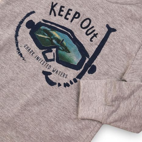 TRICOU PENTRU BĂIEȚI, CU MÂNECĂ LUNGĂ, MINOTI, CAST 6, GRI