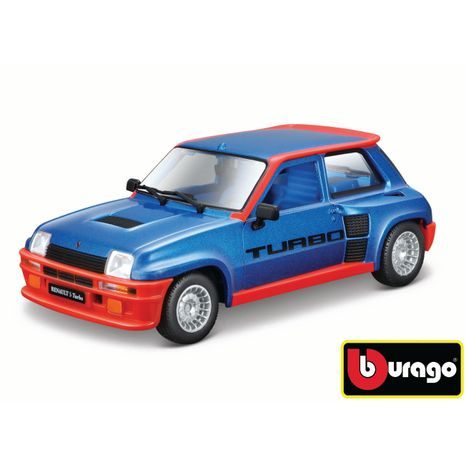 Bburago 1:24 Renault 5 Turbo albastru, W007358 
